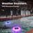 Solar Powered Integrated LED Outdoor Floating Pool Light-54346666