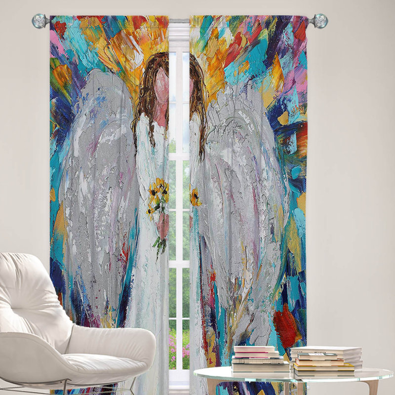 Room Darkening Curtain Pair, 20" W x 52" L