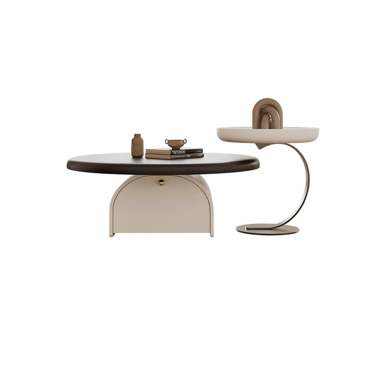 Ensemble de tables basses en bois Retro Creative