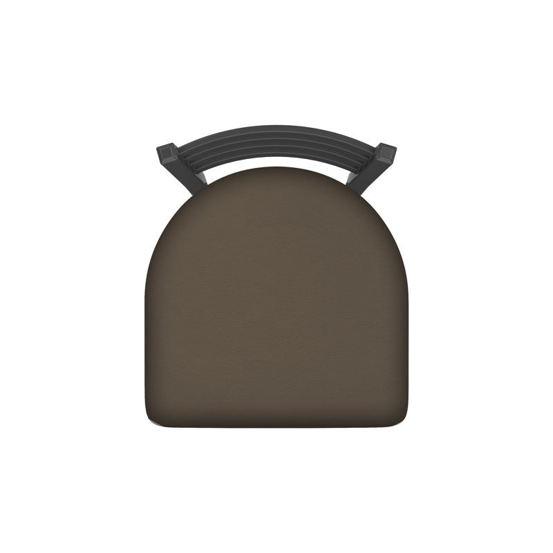 400 Jackie Chair, Pewter, Vinyl-Canter Earth