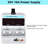 WFX Utility™ 110V AC 30V 10A DC Power Supply Precision Variable Digital Adjustable W Clip Cable