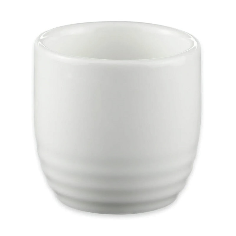 GET NC-4002-W Ceramic Dishwasher-Safe Sake Cup Only, 6 Ounce, Porcelain White