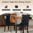 Modern Velvet Tufted Solid Wood Kitchen Chairs Upholstered Dining Chairs Set of 4-1596728934-1596728953
