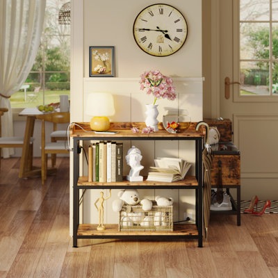 Console Table with Power Outlets