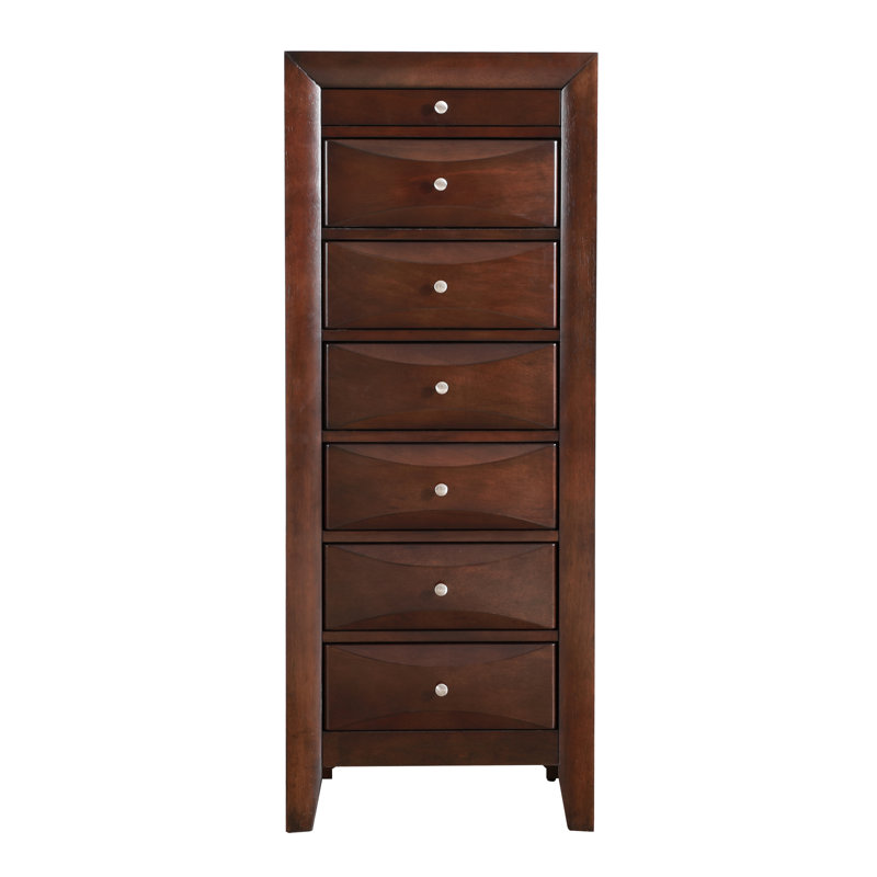 Marilla 23'' W 7 - Drawer Dresser, Cappuccino