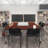 Romig Kee 72 x 24 in. Mobile Adjustable Classroom Table & 2 Zeng Stack Chair, With Wheels/MT7224-85727994