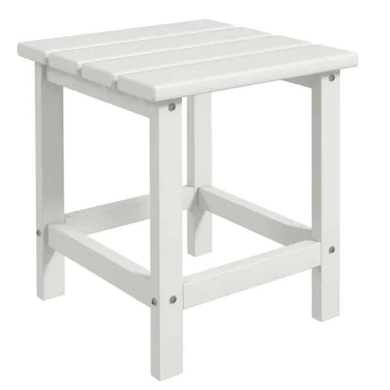 Table d'appoint Adirondack, table de bout d'extérieur résistante aux intempéries et table d'appoint