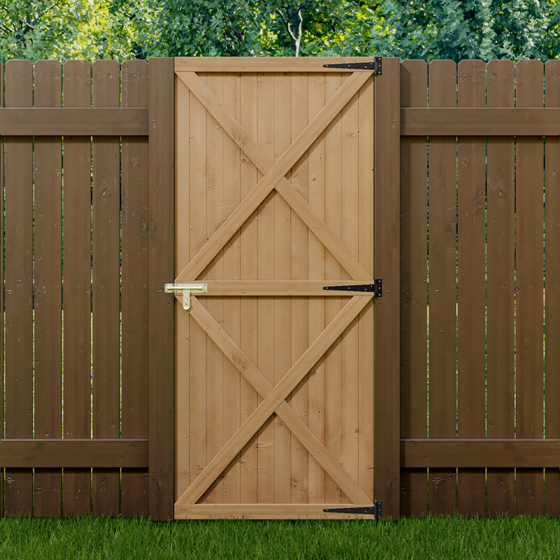 Tullahassee  Timber Wood Gate, 183cm H x 85cm W x 2.5cm D