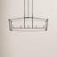 Luminaire suspendu linéaire 5 lumières Olive-574054105