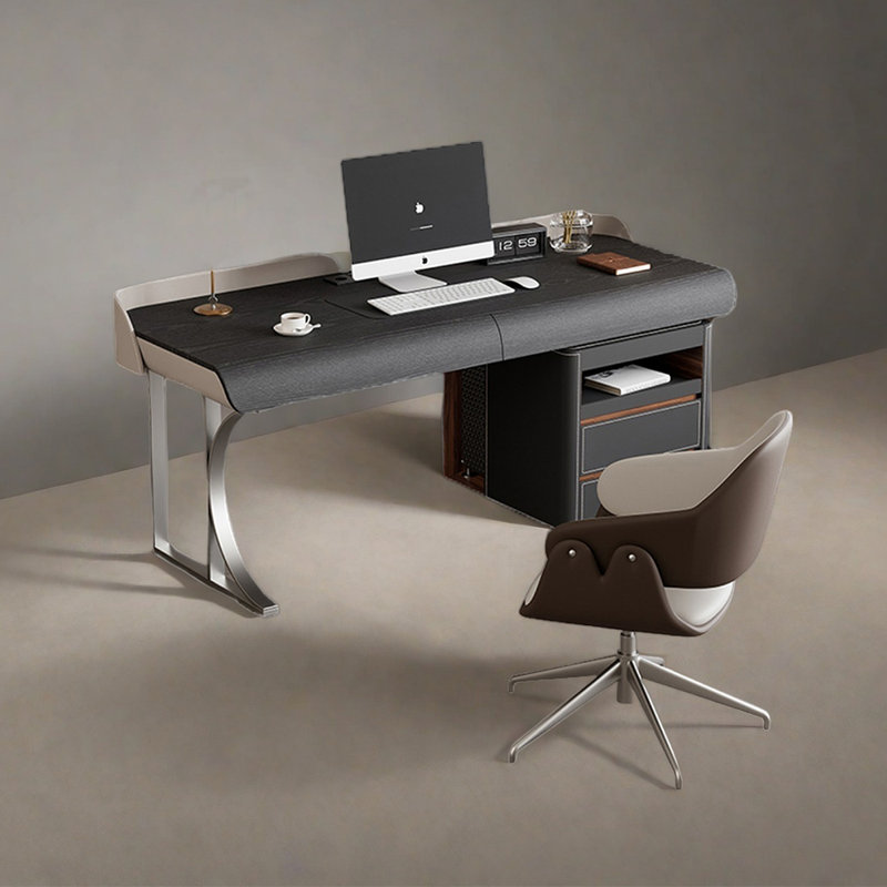 Ehrhardt, Noir/gris, H 29,53 po x l 62,99 po x P 27,56 po