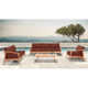 Elswick Teak 6 - Person Patio Conversation Sets with Cushions