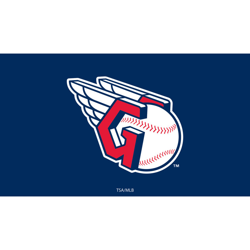 Tapis en PVC Cleveland Guardians 16 po x 28 po