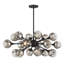 Lustre noir 18 lumières Matisse-1486406850