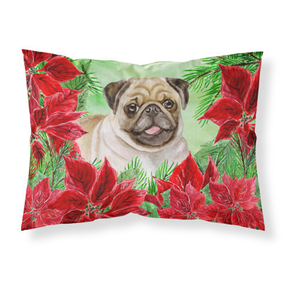 Taie d’oreiller poinsettas