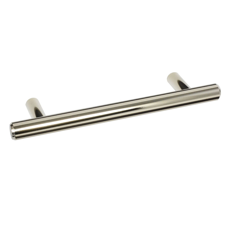 Poignée barre 3 1/2 po Origins, Nickel poli, 3 3/4"