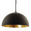 Jagoda 2 - Light Black Dome Pendant