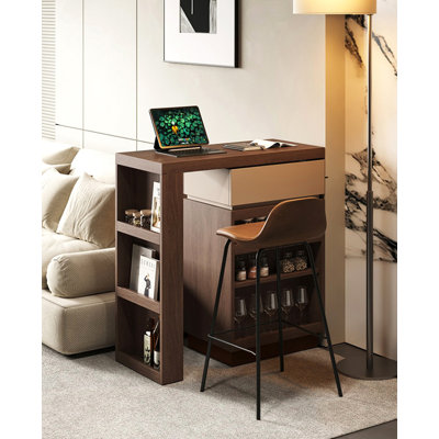 Table de bar extensible et rétractable Modern