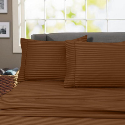 Hotel London Egyptian Cotton Striped Sheet Set