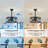 Lakietha Ceiling Fan with Light Kit