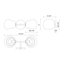 Éclairage pour meuble-lavabo Willow-66310732-66310736-66310738