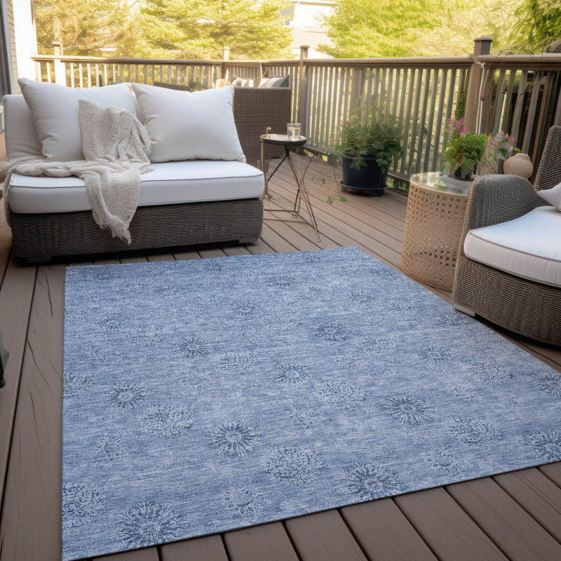Leis Floral Indoor Rug, Rectangle 2'6" x 3'10"