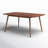 35.5 " Extendable Rectangular Dining Table
