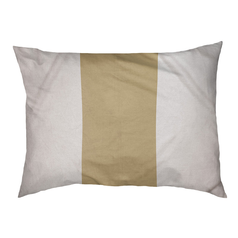 Coussin d'extérieur pour chien Mississippi Rebellion, Très grand (l 50 po x P 40 po x H 7 po), Blanc / Doré