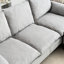 Beige 3 avec rangement - en forme de L moderne pour le salon, la chambre à coucher, le bureau, les petits espaces et le tissu de bureau convertible confortable-1371774966