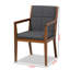 Fauteuil capitonné en polyester de 22,8 po de large Jacksonville-1481719065