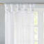 Paire de rideaux transparents Twist Tab Voile-1775297281