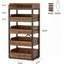 Étagère de rangement à 5 niveaux pour fruits et légumes, garde-manger, cuisine et salon