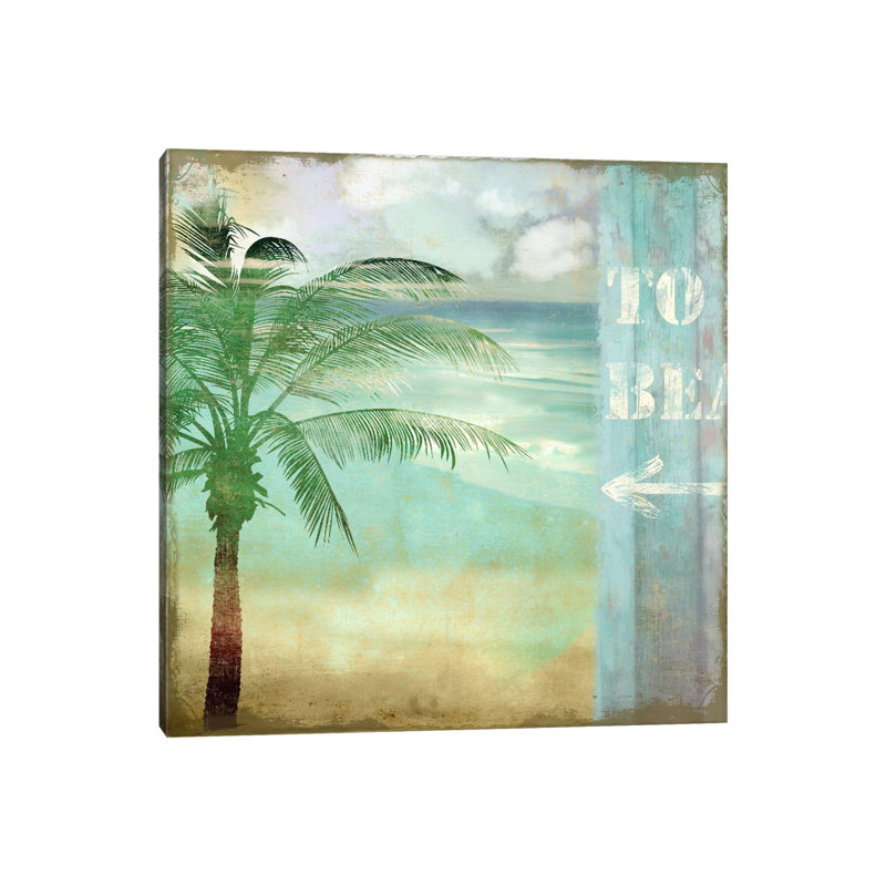 By The Sea III by Color Bakery - Wrapped Canvas Print, 93.98 cm H x 93.98 cm W x 3.175 cm D