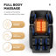 Fauteuil de massage inclinable sans gravité avec pression d'air corporelle complète