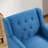 29" Wide Contemporary Upholstered Button-Tufted Armchair With Solid Wood Legs-712483923