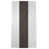 White/Dark Brown