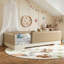 Lit simple tapissier brun pour enfant Montessori-899090762-899090763
