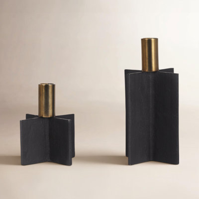 Metal Candlestick Holder