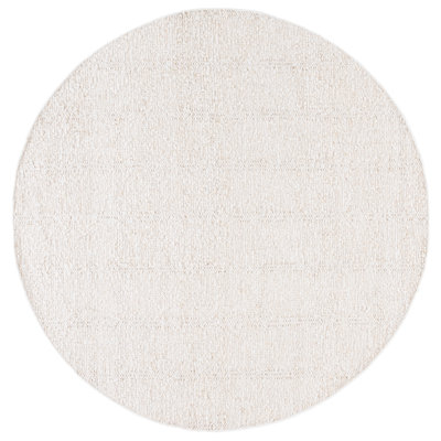 Manhattan Hand Woven Wool;Cotton Solid Color Rug