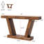 Console Sofa Table, 2-Tier Farmhouse Narrow Behind Couch Sofa, Extra-Long Accent Entryway Table-1269613250