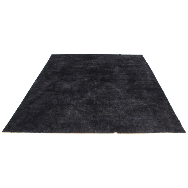 Tapis contemporain gris 7 x 9