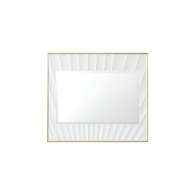 Soleil Flat Beveled Wall Mirror