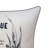 Embroidered Feather Reversible Throw Pillow