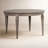 Dione Extendable Pine Round Solid Wood Base Dining Table