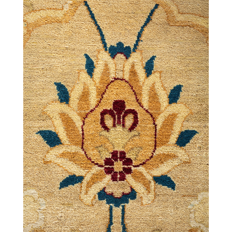 Classic One-of-a-Kind 9' 2" X 12' 1" Hand Knotted Area Rug
