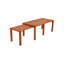Choteau 8 - Person Eucalyptus Solid Wood Patio Dining Set Rectangular Table