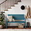 Powder Coated Steel Outdoor Bench-735163184