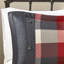 Queen Size Herringbone Duvet Cover With Bold Decorative Pillows Full/Queen Soft Textured-125166585-125166583