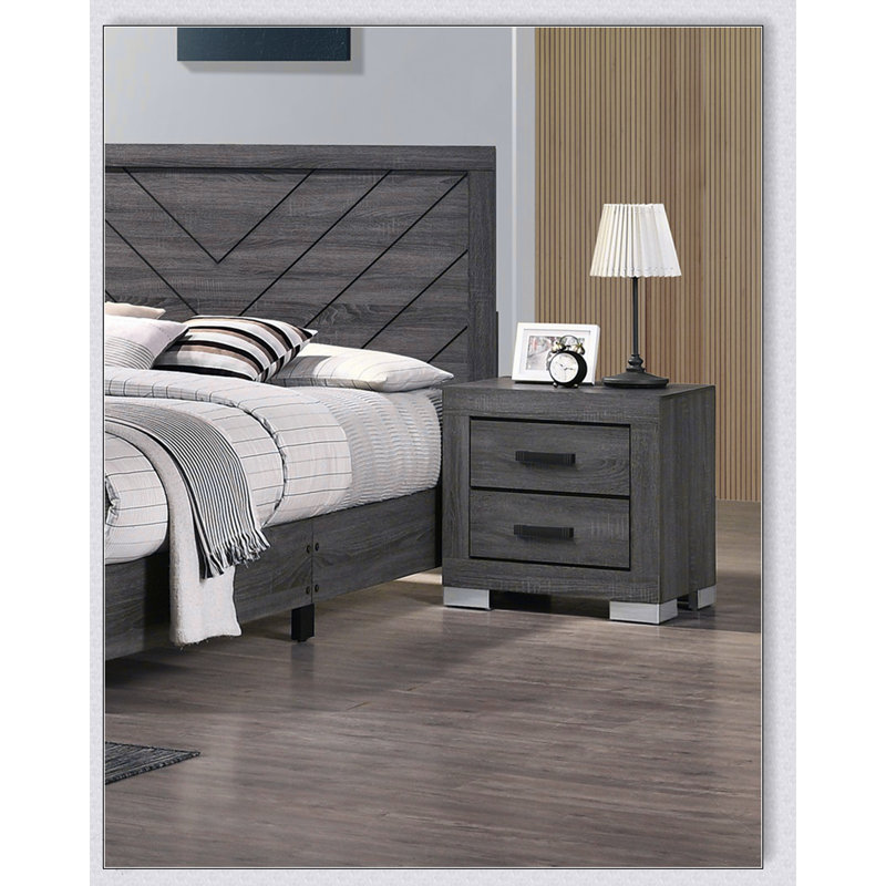 Table de chevet en bois