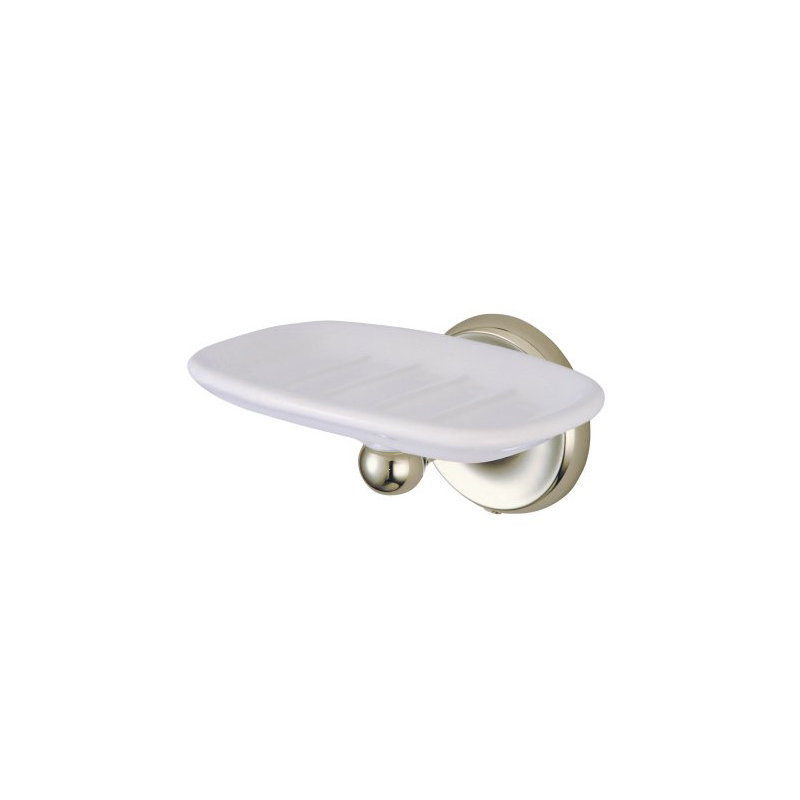 Petosky Soap Dish, Brushed Nickel