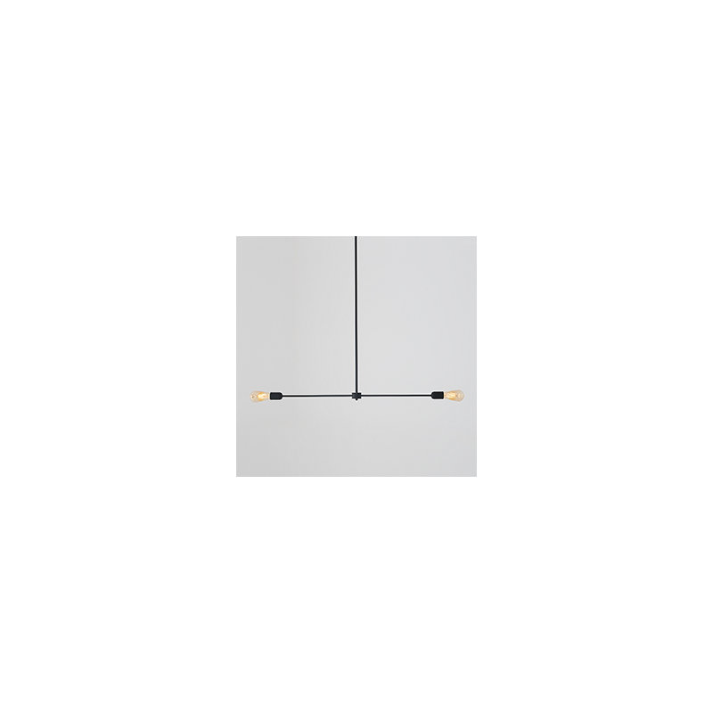 Triso 2 - Light Unique/Statement Pendant, Black